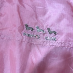 いぬ柄ピンクジャンバー　Lの画像