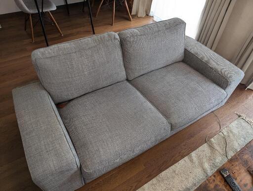 2人掛けソファー IKEA シーヴィク ｸﾞﾚｰ IKEA シーヴィク 2人掛けソファ