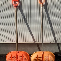 除雪道具2本の画像