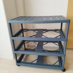 [無料] 3 段ボックス　衣装ケース　キャスター付きの画像