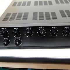 ③ ジャンク扱い TOA PAアンプ A-1803 ブラック 通電のみ確認 パワーアンプ オーディオ スタジオ 札幌市 清田区 平岡の画像