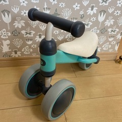 D-bike mini グリーン 三輪車 の画像