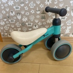 D-bike mini グリーン 三輪車 の画像