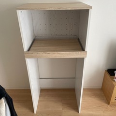 「取りに来てくれる方」ゴミ箱上ラック   