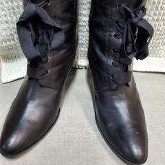 149.超美品！ロングブーツ24センチの画像