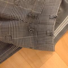 【中古】近畿大学附属中学・高校制服 冬用ズボン 　サイズ67 長さ94センチの画像
