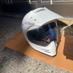 値下げしました^_^ 　オフロード　ヘルメットの画像