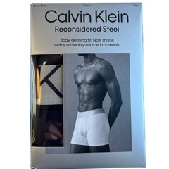 (新品)Calvin Kleinボクサーブリーフ3枚セットL
