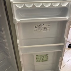【美品!!】AQUA冷蔵庫差し上げます！の画像