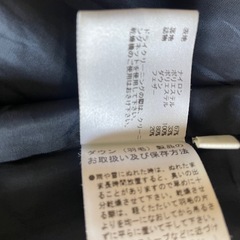 ダウンコートの画像