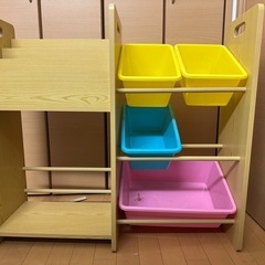 子供家具⭐︎本棚、おもちゃ入れ、おもちゃ収納