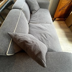 不要のため格安でお譲りします。ソファ　2.5シーター　セミオーダーの画像