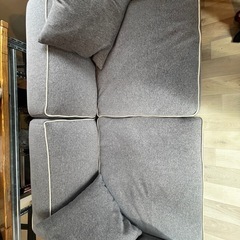 不要のため格安でお譲りします。ソファ　2.5シーター　セミオーダーの画像