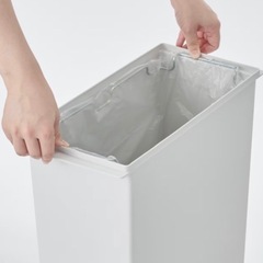 無印良品 ゴミ箱 蓋付きの画像