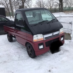 キャリートラック改・マニュアル・インタークーラーターボ・ワゴンフェイス4WDの画像