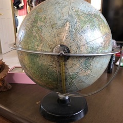古い地球儀の画像