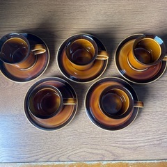 【大幅値下げ】昭和レトロ　カップ&ソーサーの画像