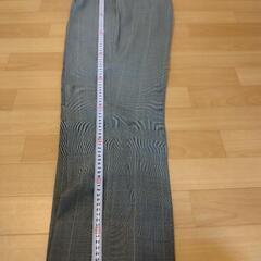 【中古】近畿大学附属中学・高校制服 夏用ズボン 　サイズ85 長さ97センチの画像