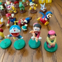 マリオ　ドラえもん　フィギュア　まとめ売りの画像