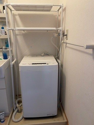 ハイセンス　2020年製　洗濯機　ラック