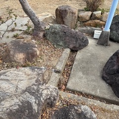 庭石・多数の画像