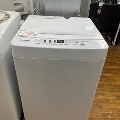 【リサイクルショップどりーむ鹿大前店】No.686　洗濯機　ハイセンス　2008年製　4.5㎏　美品　お買い得品　配達設置可能