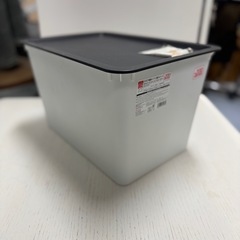 収納 片付け 蓋付き ケース　スクエア収納ボックス（深型）　　　の画像