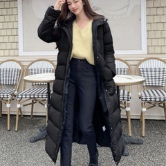 大きいサイズ　XL ベルト付きロングコートジャケット