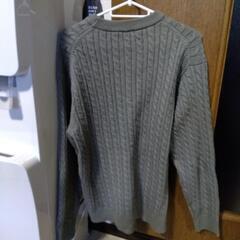 値下げ！GU　ニット　メンズ　美品の画像