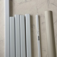 配線モールセット　1m 6本　2m 1本の画像