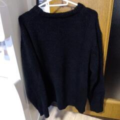 値下げ！ニット　メンズ　M　ブラックの画像