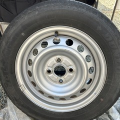 プロボックス純正ホイールとタイヤ
の画像