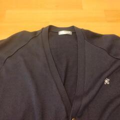 【中古】近畿大学附属中学・高校制服 カーディガン 　サイズLLの画像