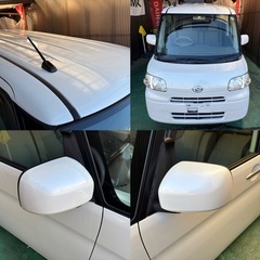 かなり値引きしました。平成24年式 タント X  人気のホワイトパール‼️車検R9年2月まで‼️新品タイヤ ヨコハマ ブルーアースGT‼️純正アルミホイール‼️左側電動スライドドア‼️の画像