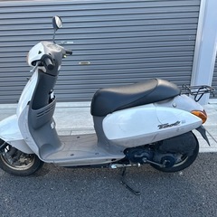 ホンダ　タクト　AF51 書類　鍵あり　バッテリー新品　エンジン始動参考動画あり　修理ベース　レストアベース　ジャンクの画像