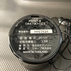 DENSO デンソー プラズマクラスターイオン発生機  車載用PCDNY-Bブラック 空気清浄機 脱臭 除菌の画像