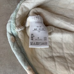 100 長袖　肌着　女の子　中古の画像