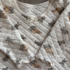 100 長袖　肌着　女の子　中古の画像