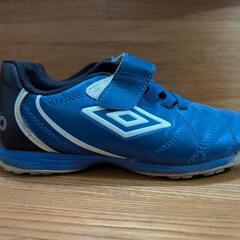 UMBRO/アンブロ★キッズ ジュニア サッカー トレーニングシューズ★18.5ｃｍ【中古】の画像
