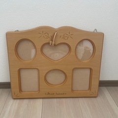 【未使用品】木製インテリアフォトフレーム