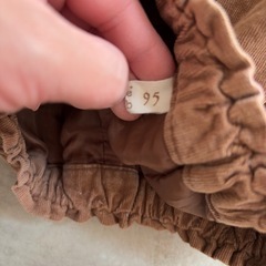 95　厚手の半ズボン　かぼちゃパンツ　キムラタン　の画像