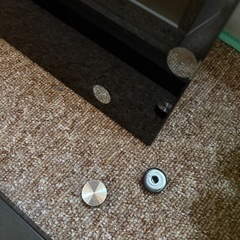 ガラステーブル(パソコンテーブル)の画像