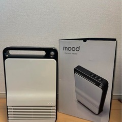 (受付停止中)mood 人感センサー付 電気セラミックヒーター 