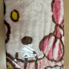 キティちゃんのブランケット