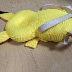 ピカチュウ　ヘッドガードリュックの画像