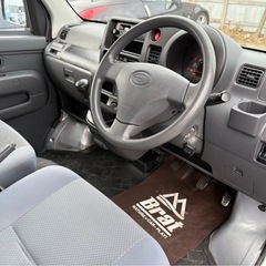 【支払総額10.8万円】h26年式サンバーバン（ハイゼットカーゴ）車検令和8年3月機関良好5速MT4WD タイヤバリ山 不具合無し PW キーレスの画像