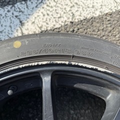 [再値下げ]タナベホイール　SSR GTV02 18インチ PCD100 5H タイヤの画像