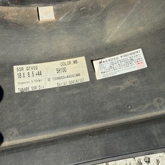 [再値下げ]タナベホイール　SSR GTV02 18インチ PCD100 5H タイヤの画像