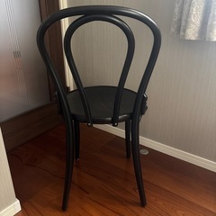 木製椅子　2脚の画像