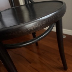 木製椅子　2脚の画像